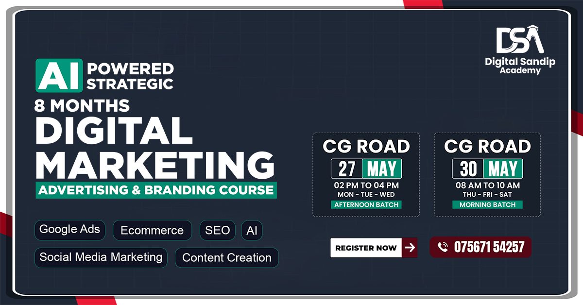 Best Digital Marketing institute in ahmedabad